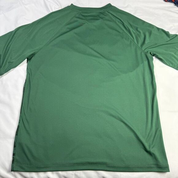UM Miami Hurricanes Mens XL Camo Fanatics Green Arch Outline Raglan T-Shirt - Picture 6 of 6